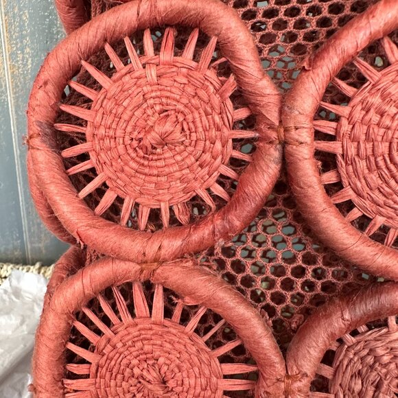 Madewell The Straw Catania Tote Bag Sweet Dahlia NWT - Picture 15 of 16